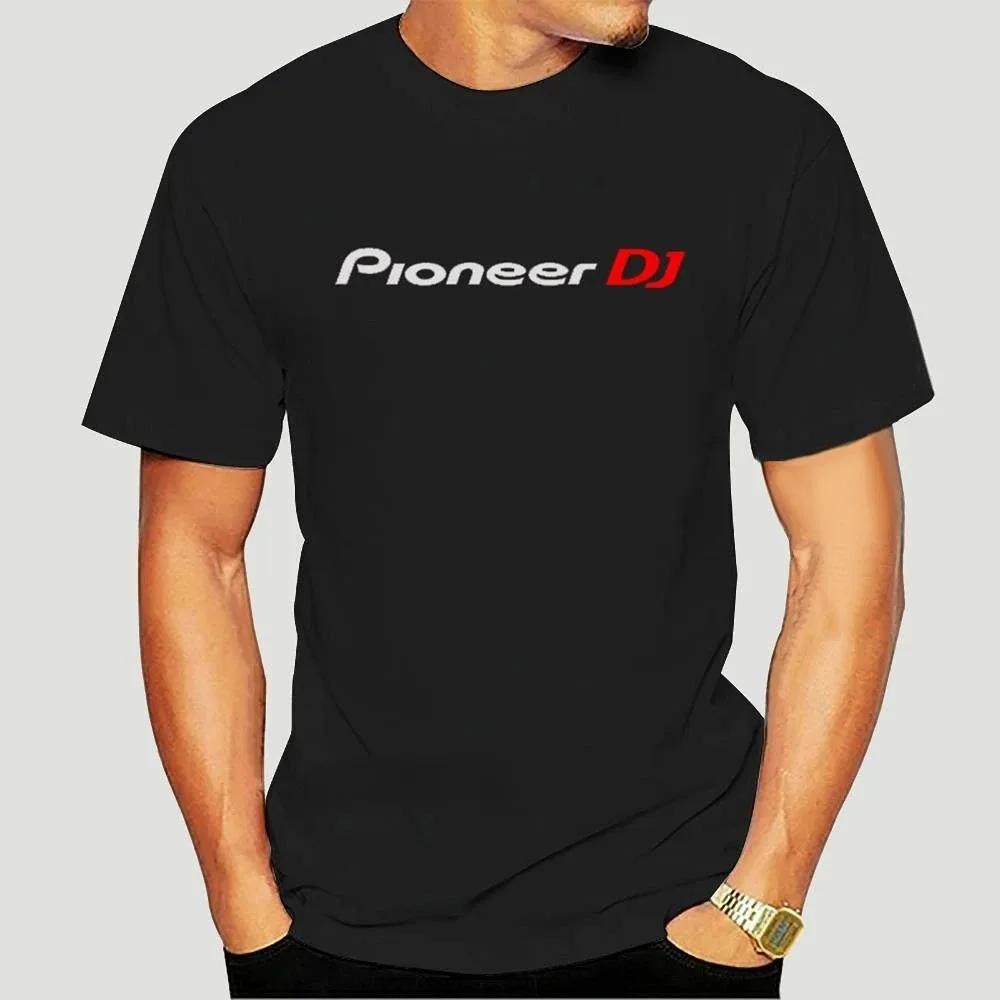 PIONEER DJ T-SHIRT Herren CDJ DDJ DJM 2000 1000 NEXUS Play Damen T-Shirts Lustige Drucke Tops T-Shirt Sommer Baumwolle Übergroßes T-Shirt XL