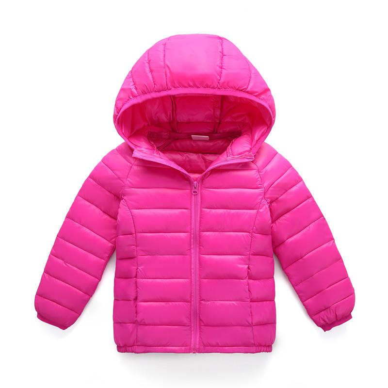 Herbst Winter Kinder Daunenjacken Für Mädchen Kinder Kleidung Warme Daunenmäntel Für Jungen Kleinkind Mädchen Oberbekleidung Kleidung 2-12 Jahre 5-6years rose rosa