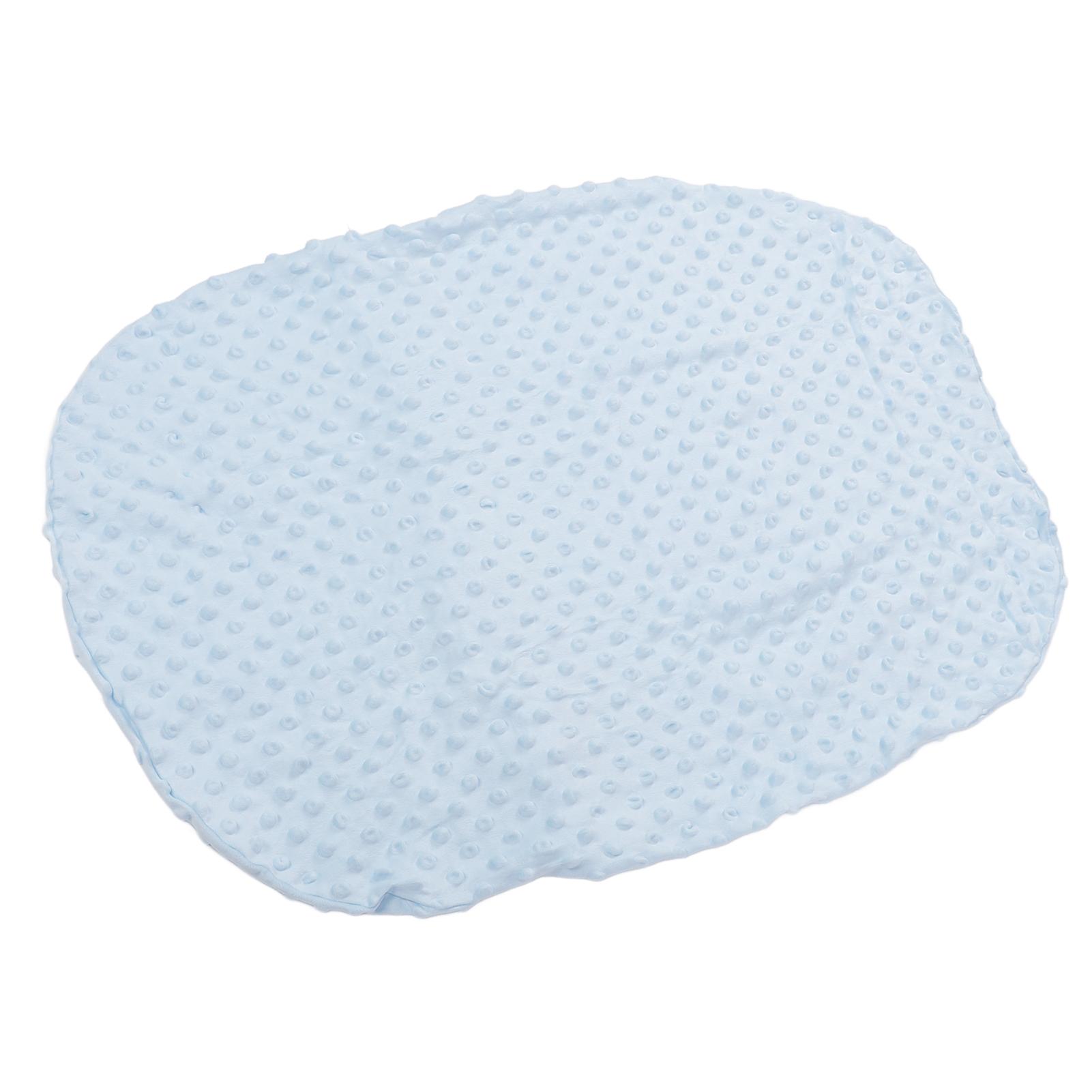 Baby Stubenwagenslaken Stubenwagen Matratzenauflage Bezug Weiches Samt Wiegenlaken für Jungen und Mädchen Rosa blau