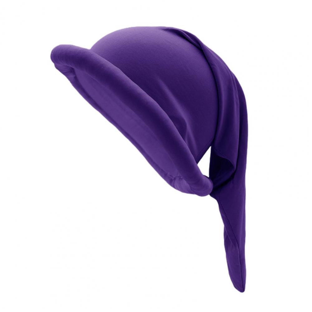 Wichtelmütze für Weihnachts-Elfenkostüm Märchenzwerge Cosplay-Kostüme für Halloween Karnevalsparty Kinder Erwachsene Accessoires violett