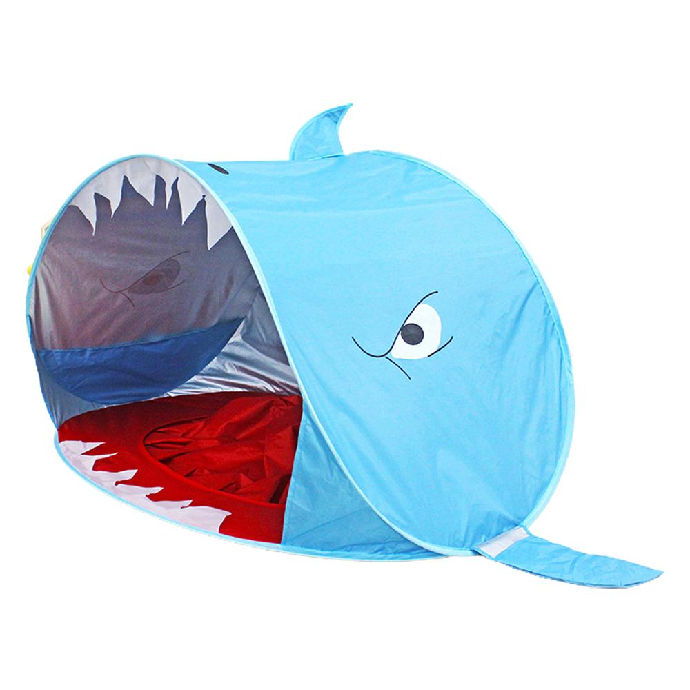 Pop Up Hai Zelt Outdoor Baby Strand Zelt Kinder Sonnenschutz Strand Zelt blau