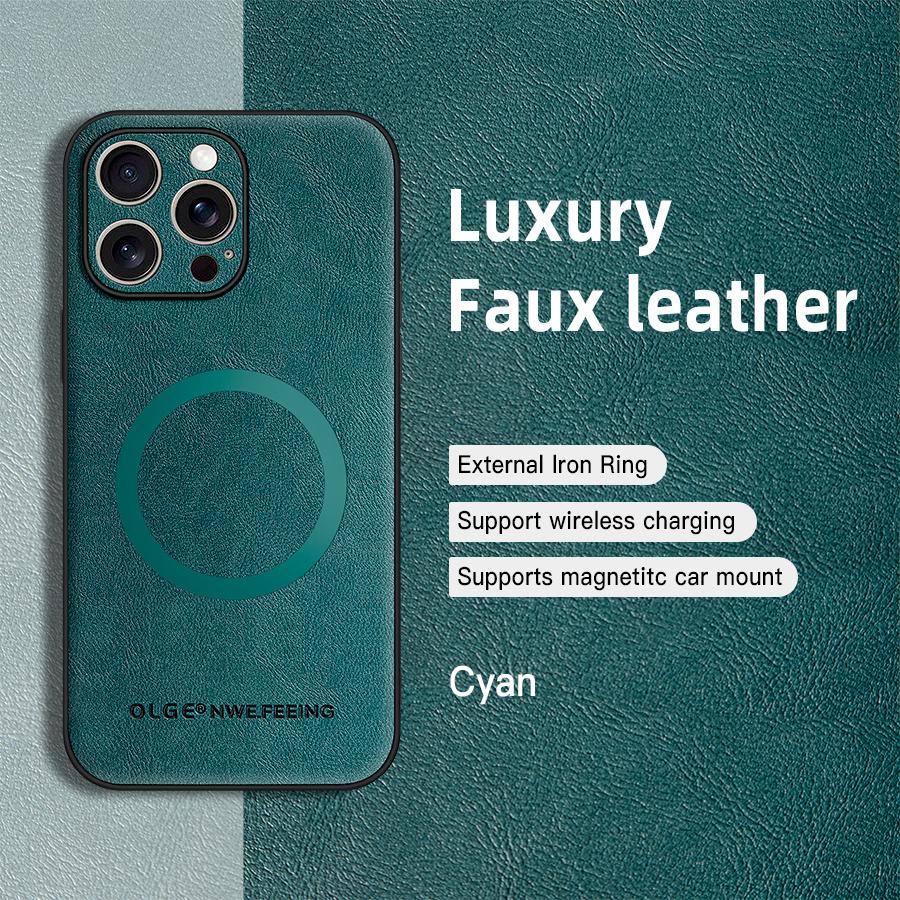 Luxus Hülle Für iPhone 16 15 14 Plus Hülle Leder Silikon Abdeckung Für iPhone 15 14 13 12 11 Pro Max XS XR X 7 8 Handyhülle For iPhone 7