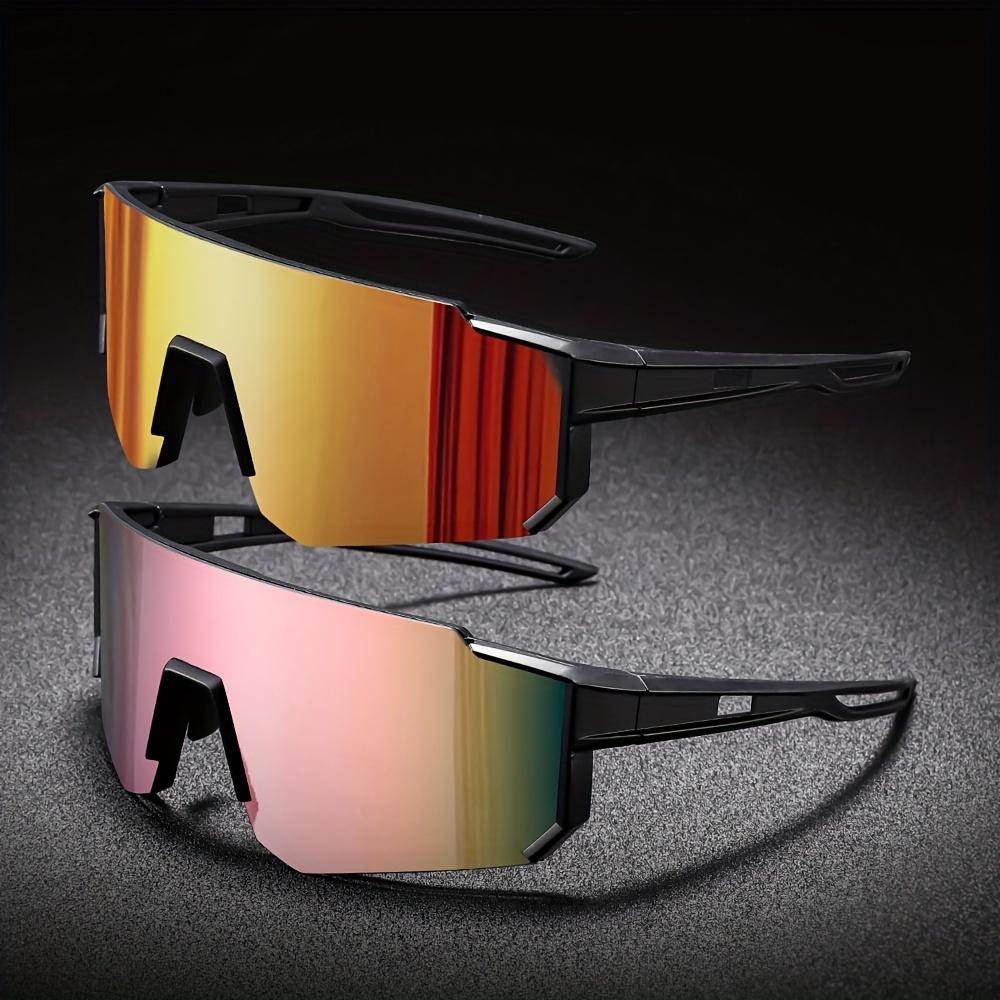 Herren Übergroße Radsportbrille Brille Fahrradbrille Winddichte Brille Polarisierte Gläser Straßenradfahren Fahrrad