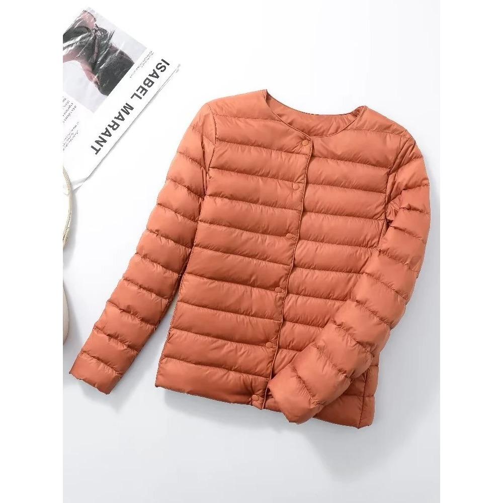 Ultraleichte Daunenjacke für Damen, mattes Gewebe, leichte Jacke, warm, winddicht, Parka, Damen-Daunenjacken plus Mäntel XXXL dunkel rosa