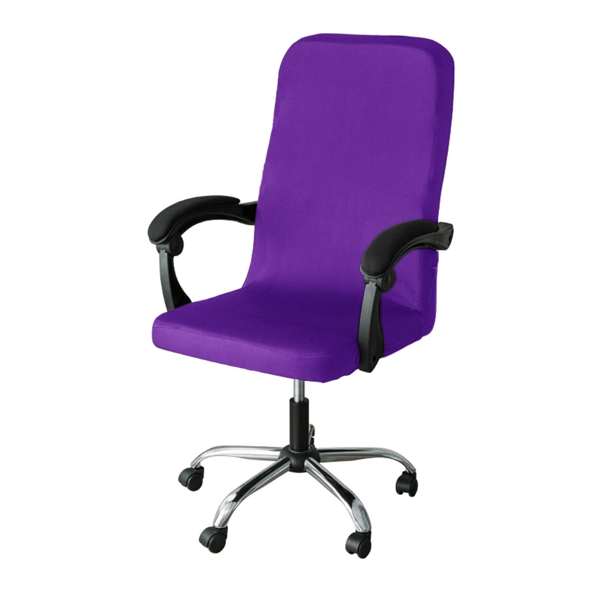Größen M/L Büro Stretch Spandex Stuhlhussen Schmutzabweisende Computer Sitz Stuhlhussen Abnehmbare Büro Sitz Stuhl Überzüge M
