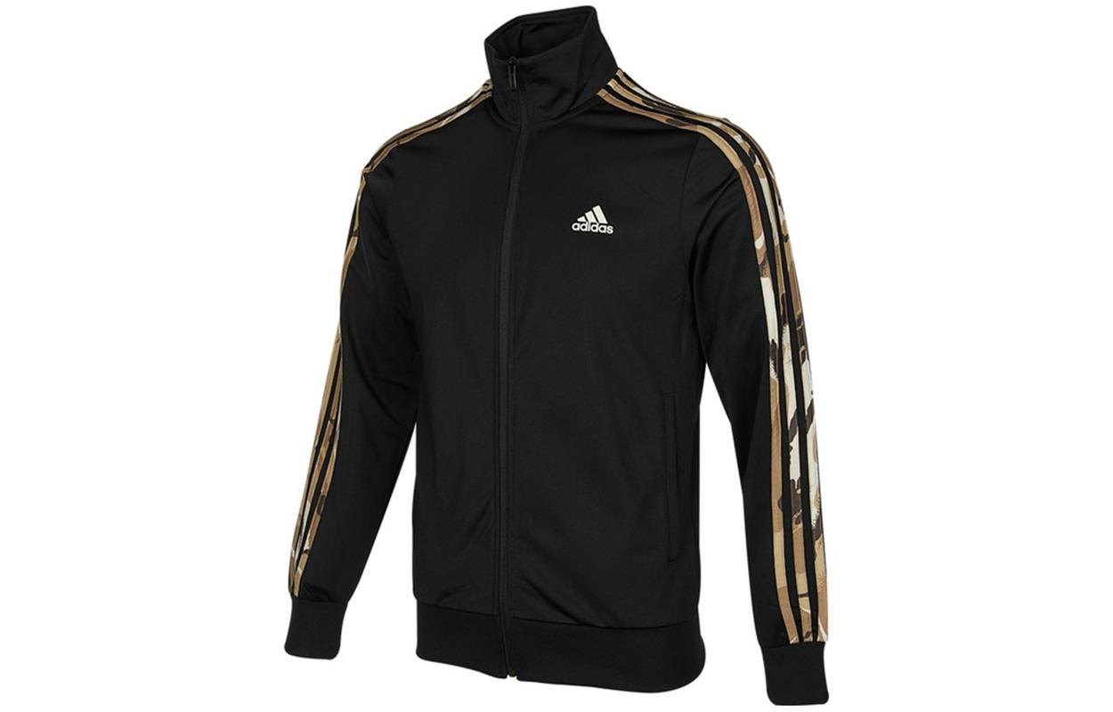 Adidas Jacken Herren Schwarz Stehkragen Moderat Sonstige H48437 XXL