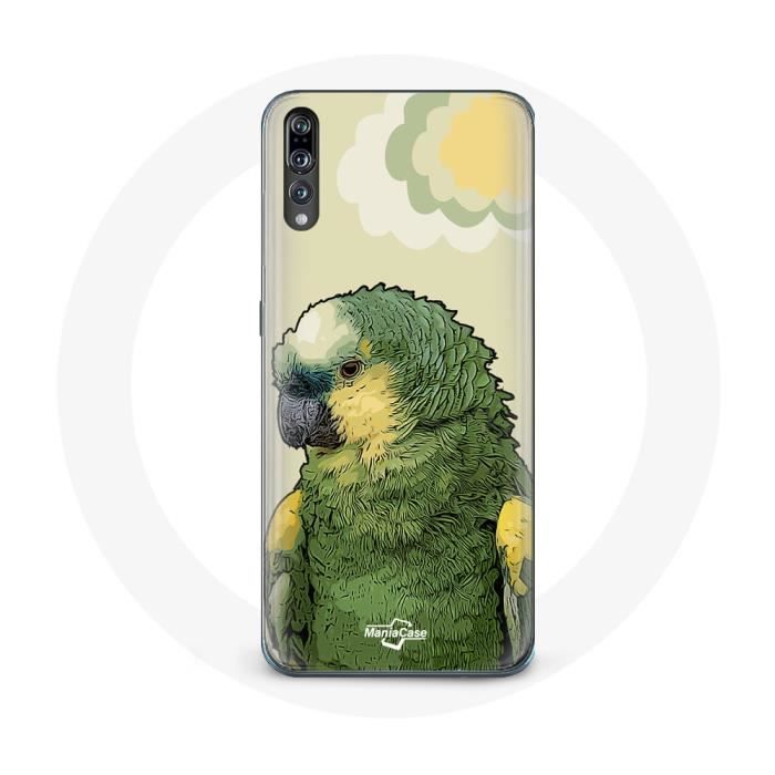 Hülle für Huawei P20 Amazon Papageien Grün