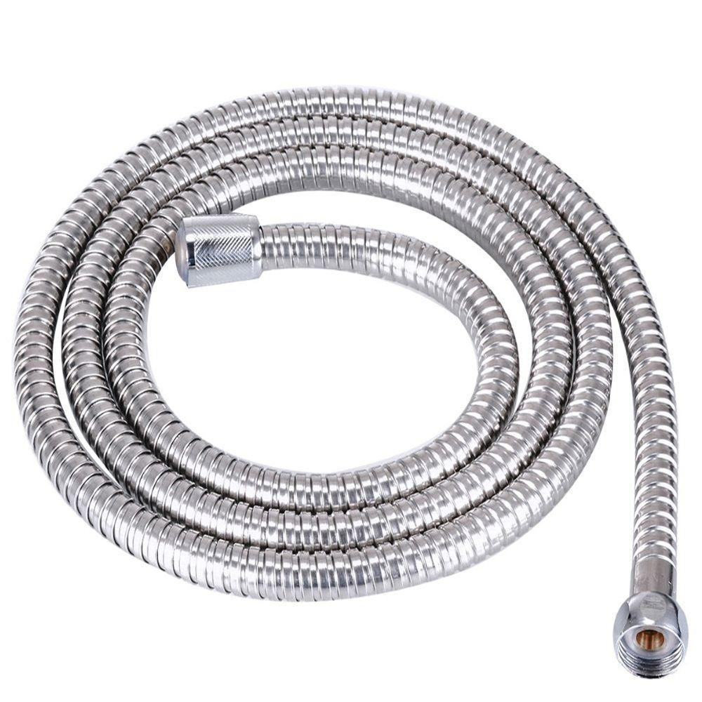PVC Dusche Extension Tube Ersatz Wasserhahn Schlauch Professionelle Spray Wasser Rohr Toilette Stainless Steel-2.5m