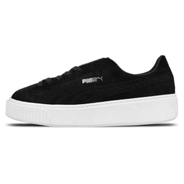 Puma Suede Creeper Damen Sneaker Schwarz Puma-Schwarz Schwarz-Puma-Weiß 362223-01 37