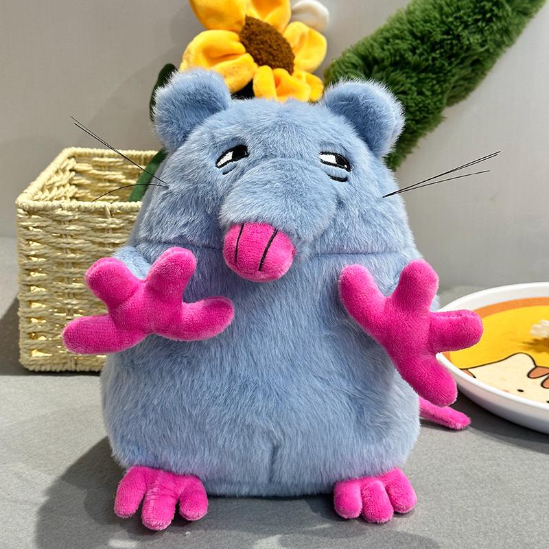 25cm Niedliche Maus Plüschtiere Weiche Stofftiere Cartoon Tiere Puppen Lustige Rattenpuppen Geburtstags-Weihnachtsgeschenke