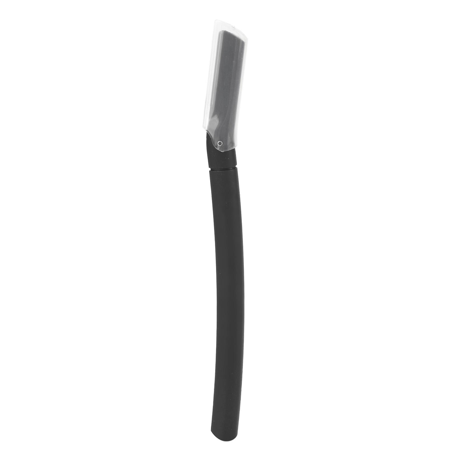 Metall Augenbrauentrimmer Edelstahl Unisex Manuell Augenbrauen Barttrimmer mit 6 Klingen für Haare