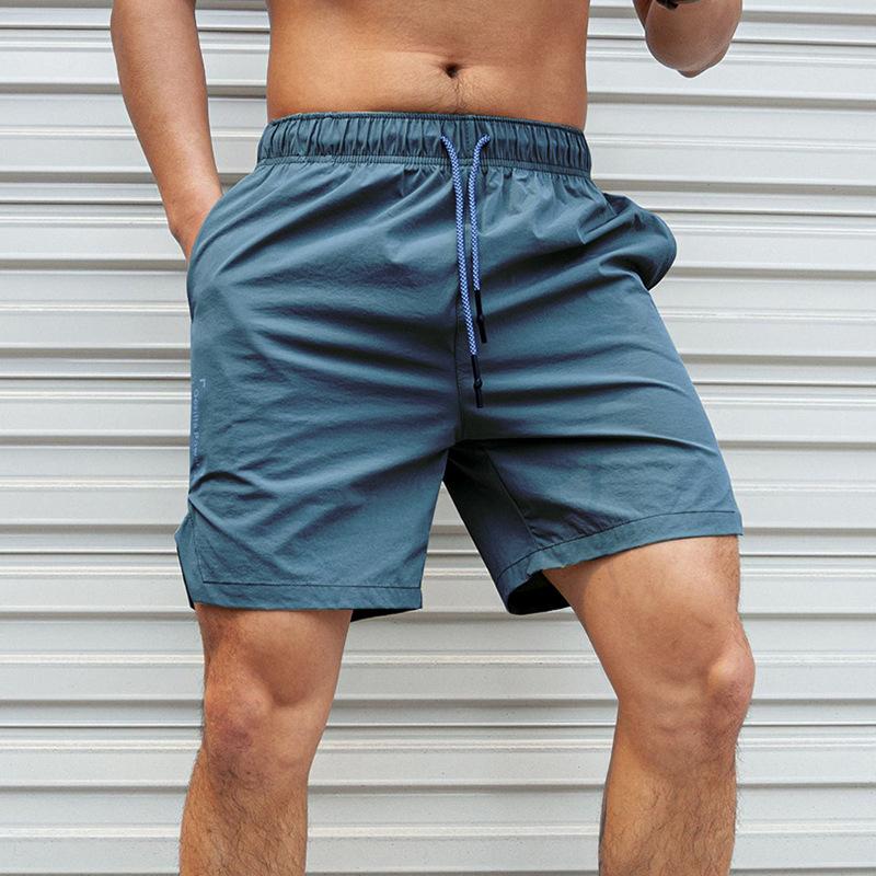Männer Shorts Leichte Dünne Kurze Hosen Laufen Squat Fitness Shorts Männer GYM Tragen Schnell trocknende Kordelzug Shorts S