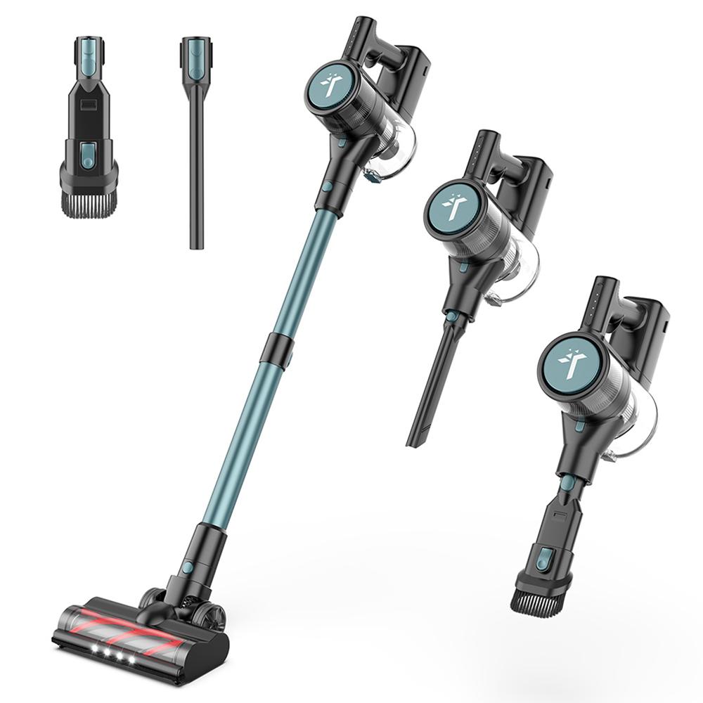 Teendow P11 Pro Akku-Staubsauger, 126.000Pa Saugkraft, 30min Laufzeit, 2200mAh Akku