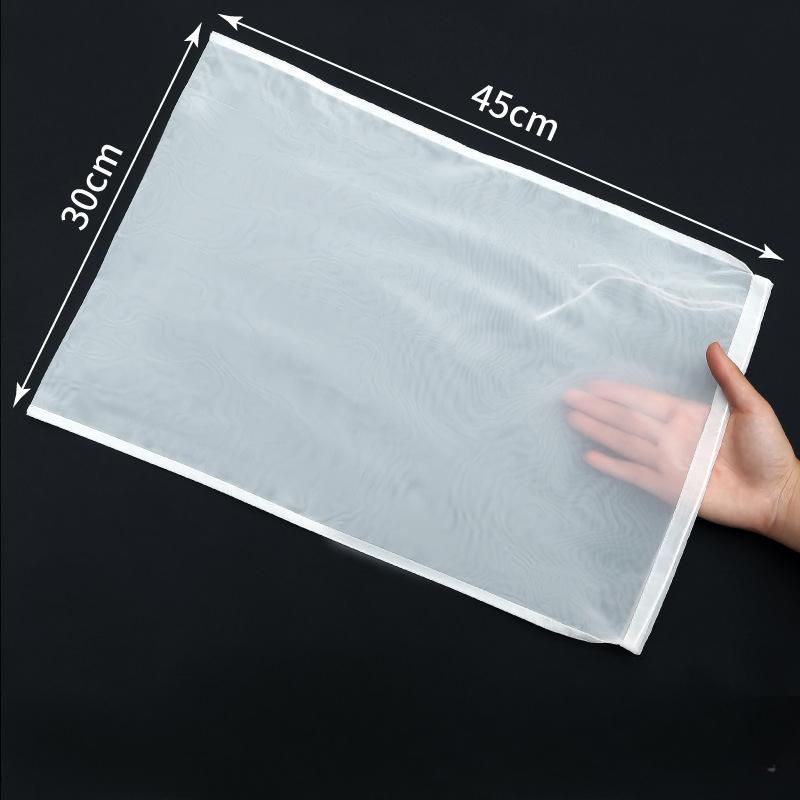 Nylon-Filterbeutel, Sieb für Gemüsemilch, Sieb zum Abtropfen von Tee, Netzfilter, Küchenhelfer für Zuhause, Lebensmittel, Käse, Sieb für Honig 30*45cm