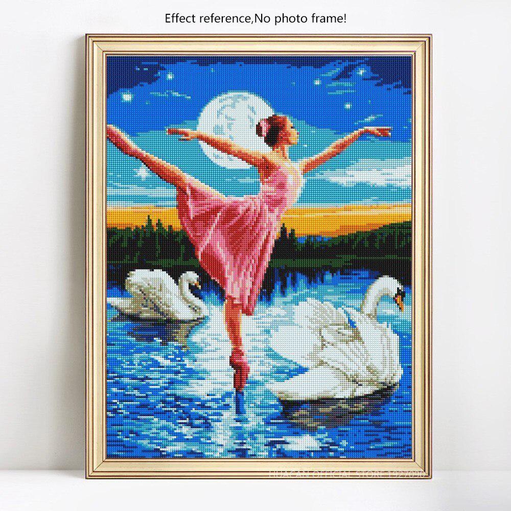 5D DIY Diamant Malerei Porträt Mädchen Volle Runde Stickerei Verkauf Strass Bild Diamant 20X30