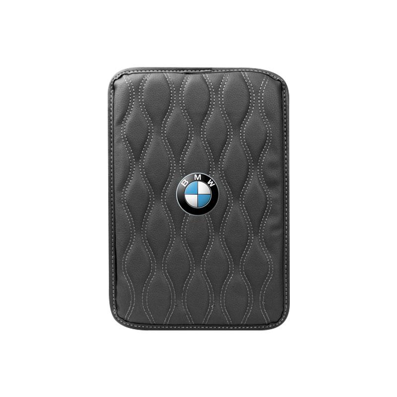 Leder Auto Armlehnenpolster Schützend Wasserdicht Handkissen Autostyling Für BMW M E34 E36 E60 E90 E46 E39 E70 F10 F20 F30 X5 X6 X1 M3 M5 M6 BMW grau