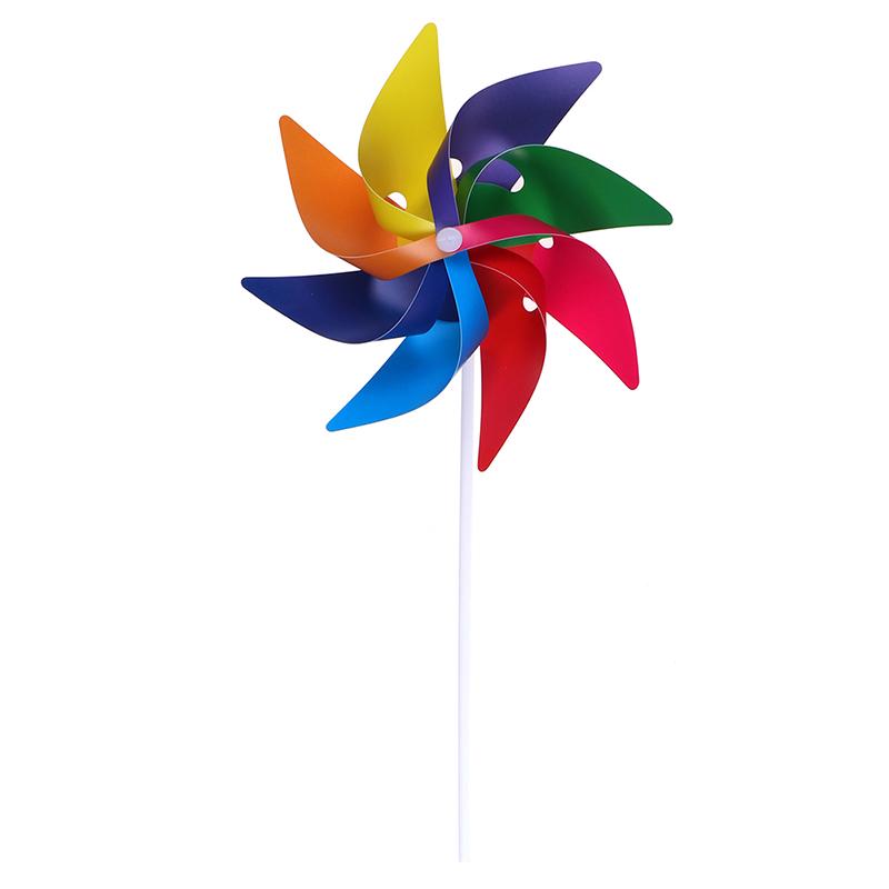 Schöne handgefertigte Windmühle Gartenparty Outdoor Windrad Dekoration Kinderspielzeug One Size