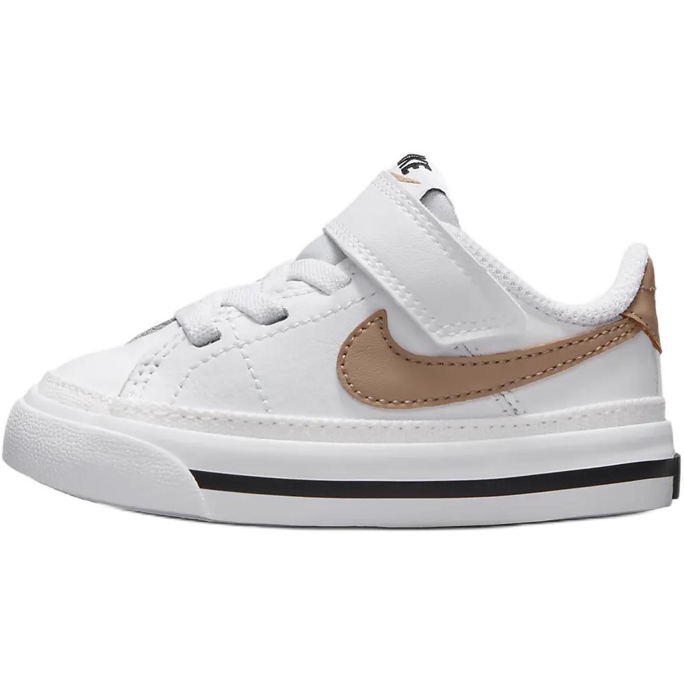Nike Court Legacy Weiß Schwarz Hanf (TD) 25 white