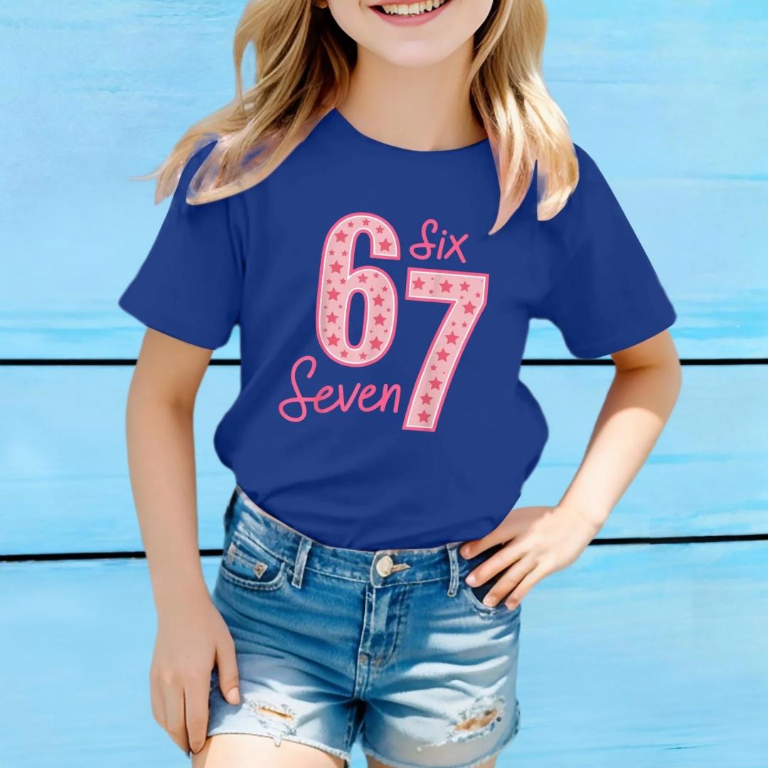 Mode für Kinder Mädchen Top Mode Lässig Kinder Locker Bequem T-Shirt Kleidung 160