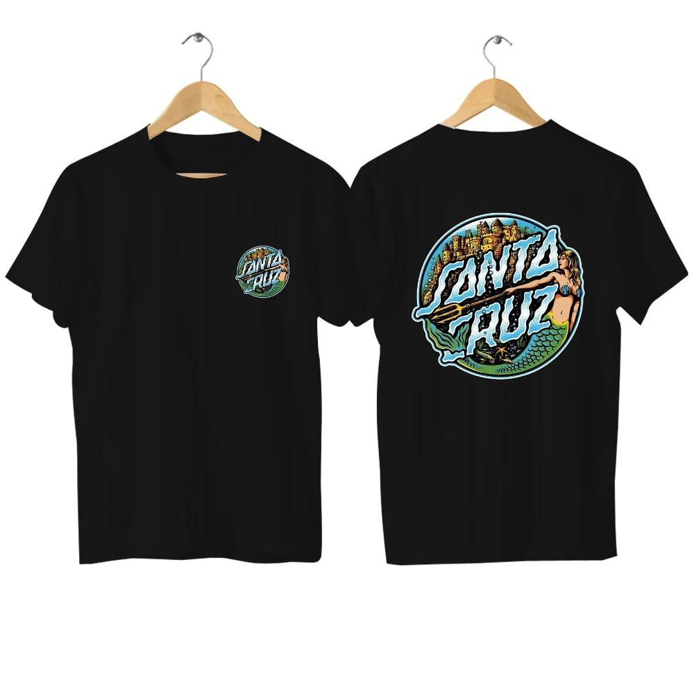 Tolle Rabatte, Herren- und Damen-T-Shirts, Marken-T-Shirts, modische kurzärmelige T-Shirts, übergroße Sommer-T-Shirts 4XL schwarz/blau