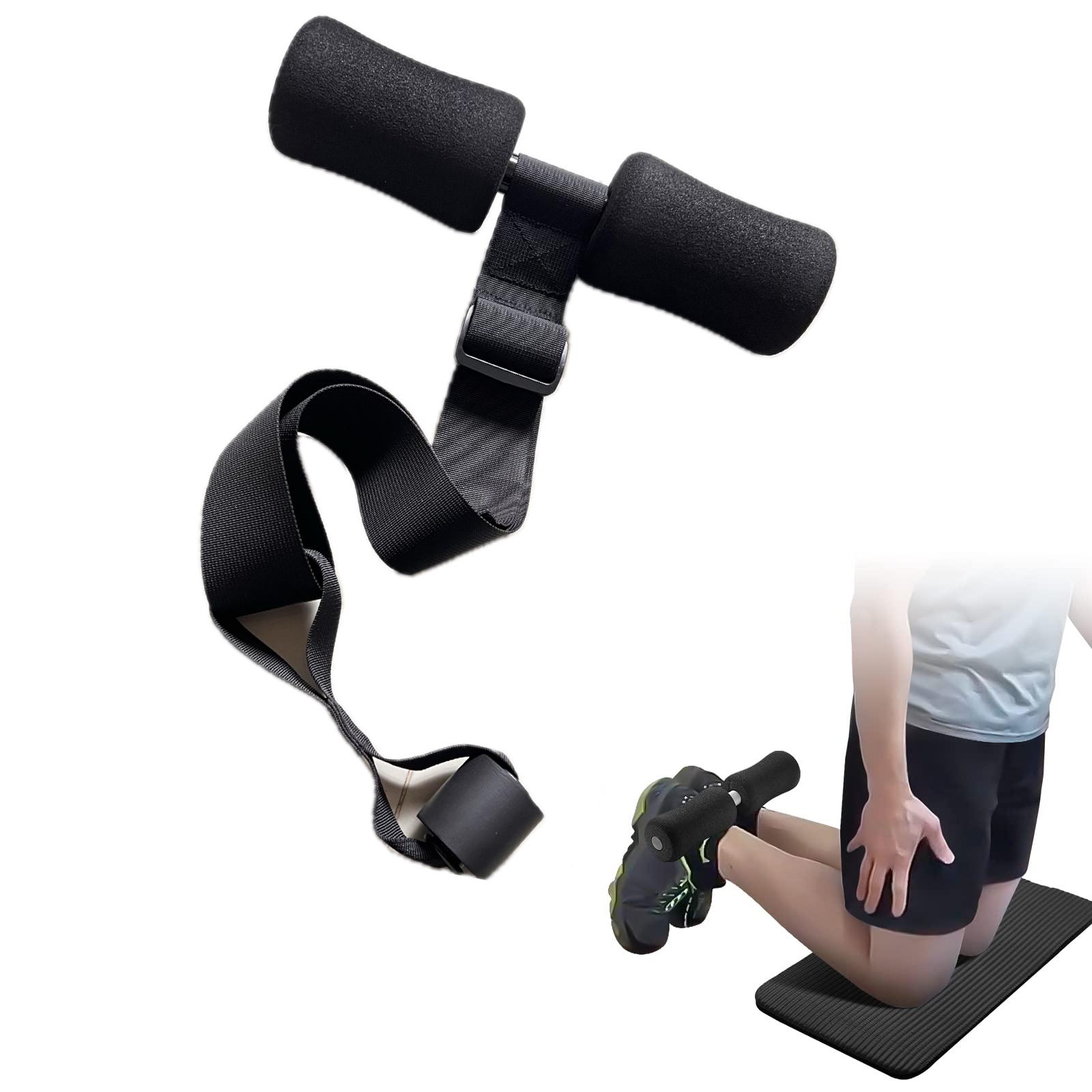 1 Stück Hamstring Curl Strap Nordic Home Workout für Getriebe Hamstring Curls Spanische Kniebeugen Bauchmuskeltraining Nordic Curl Sit Up Machine Gym