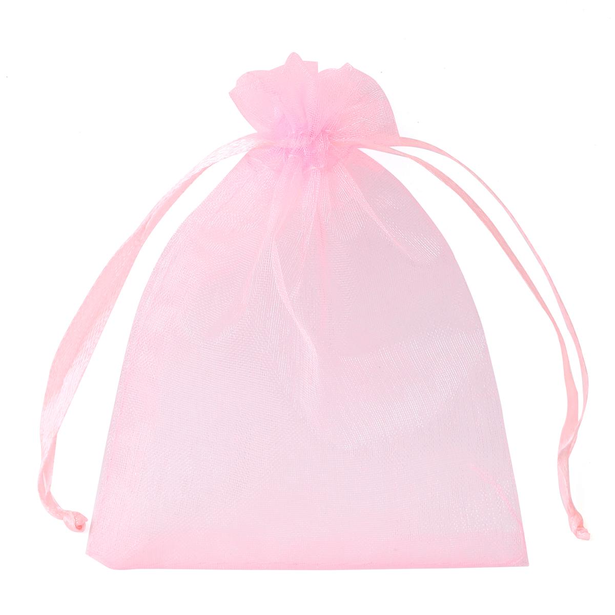 50 teile/beutel Einstellbare Kordelzug Organza Taschen Schmuck Verpackung Taschen Candy Hochzeit Taschen Geschenke Beutel 10x15cm rosa
