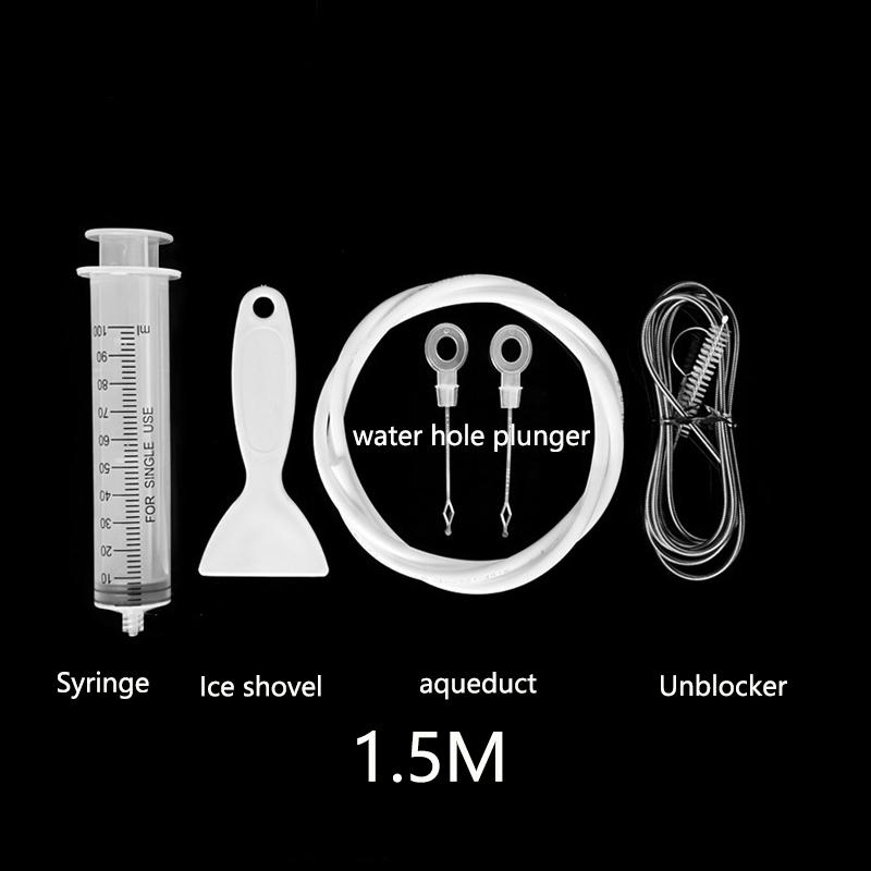 Kühlschrank-Ablaufloch-Entstopfungsset, verhindert das Einfrieren im Kühlschrank. Kühlschrank-Geruchsentfernungswerkzeug, Rohrreinigungswerkzeuge von Verstopfungen