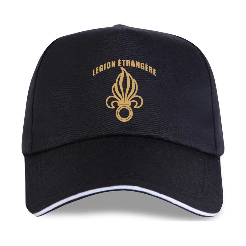 Neue Unisex-Baseballkappe Militär J591 Französische Fremdenlegion Etrangere Granata Sette Fiamme Damen black