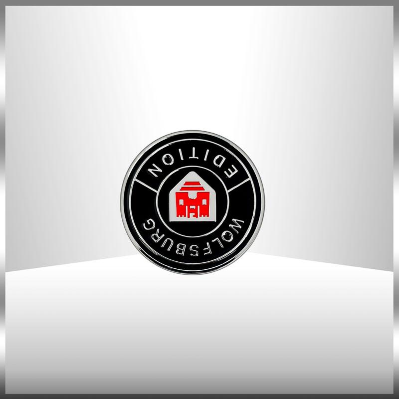 Autozubehör WOLFSBURG EDITION Logo Emblem Seite Hinten Kofferraum Abzeichen Metall Aufkleber Dekoration Auto Styling grün