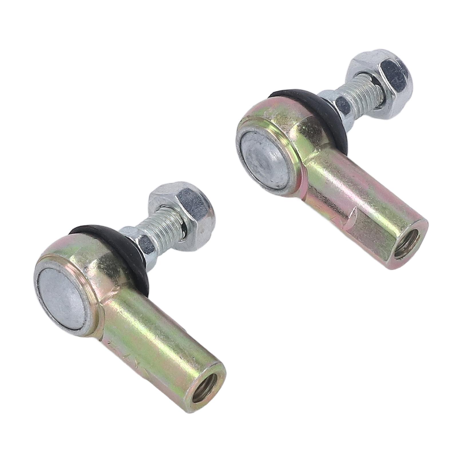 2 Stück Spurstangenkopf M10 10mm Stabilisator Kugelgelenk Set für 50cc 70cc 90cc 110cc 125cc ATV Roller Karting Motocross