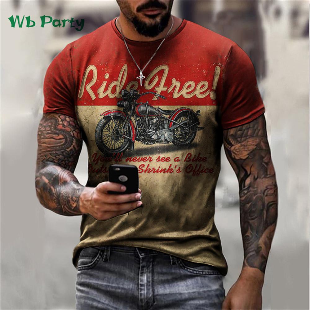 Herren T-Shirts Vintage Print Fitnesskleidung Herren Vintage Grafik T-Shirts Herren Sommerkleidung 3D Print Herren T-Shirts Rundhals Oberteile 4XL black