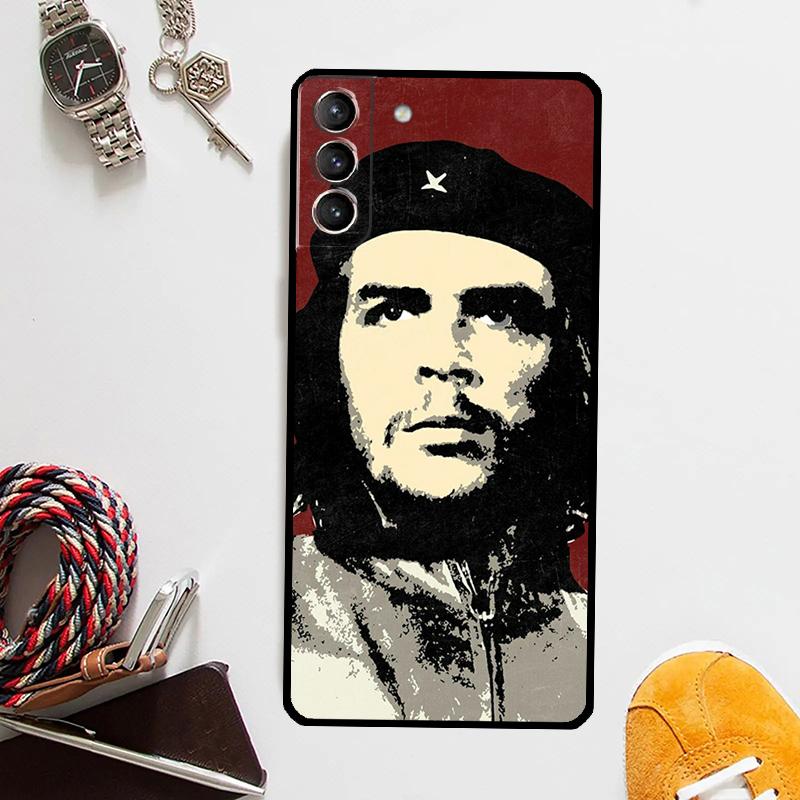 Che Guevara-Hülle für Samsung Galaxy S24 S23 S22 Ultra Note 20 10 S8 S9 S10 Plus S20 FE S21 FE Abdeckung Galaxy S23 Plus