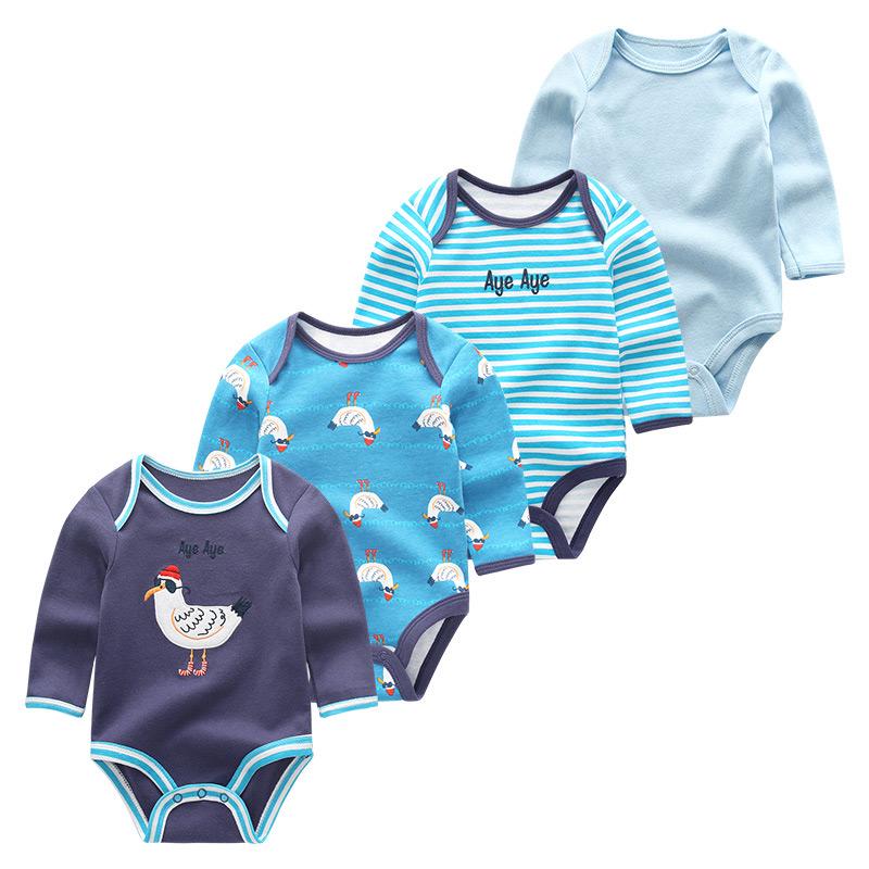 Babykleidung Neugeborene Overalls Baby Junge Mädchen Strampler Langarm Säuglingskleidung Babyprodukt 3M