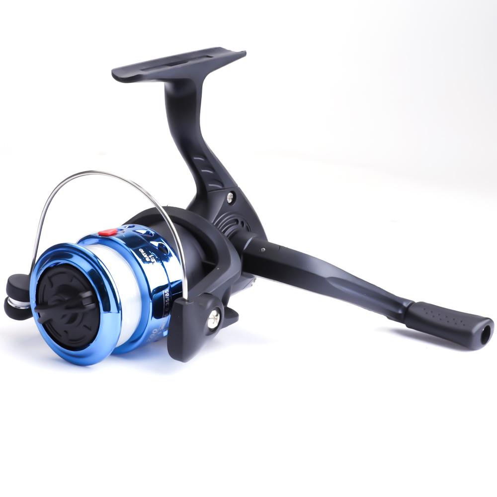 FunPesca SK Ganzmetall-Spinn-Angelrolle – 9+1BB CNC-Rolle mit 30 kg max. Bremskraft und 5,2:1 Übersetzungsverhältnis blau