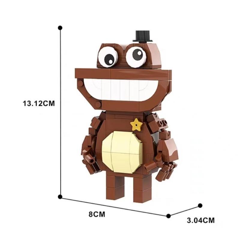 Garden Of Banban 4 Block Garten Of BanBan Figur Spielzeug 3 Ban Ban Brick Tall Victor Harajuku Tamata Silent Nabnab Kindergarten 2 1 ziegelrot