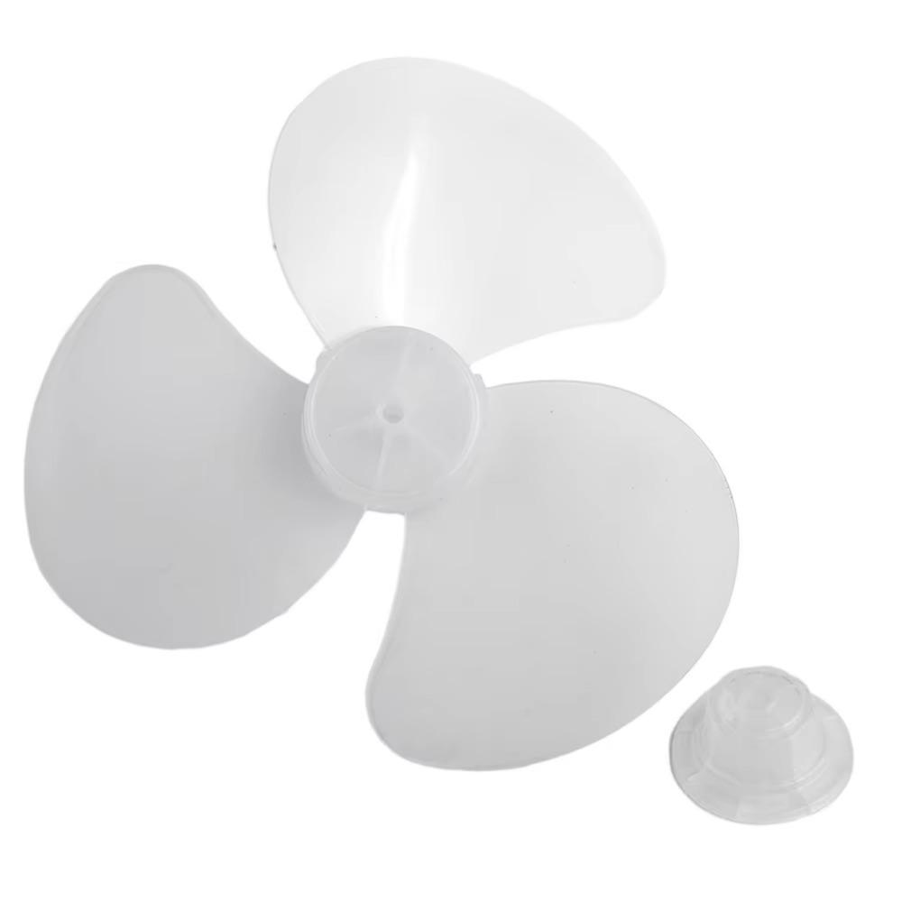Kunststoff-Ventilatorflügel 12/16 Zoll Elektrischer Ventilator Zubehör Neues Ersatzteil Für Standventilator white-12inch