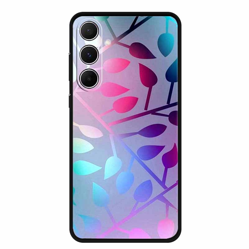 Luxus TPU Hülle für Samsung A55 A15 A25 A05 A35 Rückseite Weiche Silikonhülle Bunte Farbverlauf Handyhüllen Galaxy A55 15 25 05 35 -Samsung A25 5g