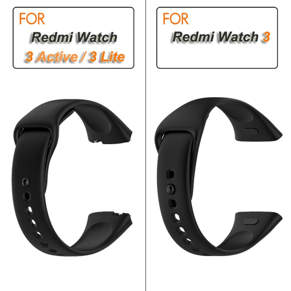 Ersatz-Uhrenarmband für Xiaomi Redmi Watch 3 Uhrenarmbänder Armband für Redmi Watch 3 Active/Lite Armband Correa Armband Redmi Watch 3 Active