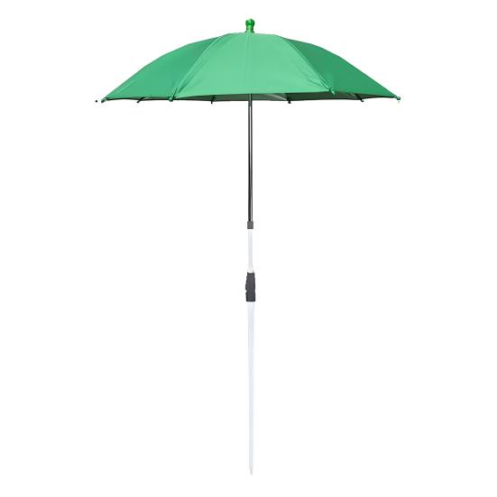 Pflanzenschirm für Pflanzen im Freien, höhenverstellbarer Pflanzen-Sonnenschutz, 50 cm Durchmesser, sonnenlichtblockierender Schirm für Gartenbeete, Topfpflanzen grün