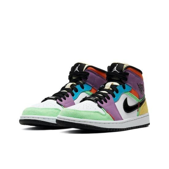 Air Jordan Wmns Air Jordan 1 Mid SE Lightbulb CW1140-100 EU 36 schwarz/weiß