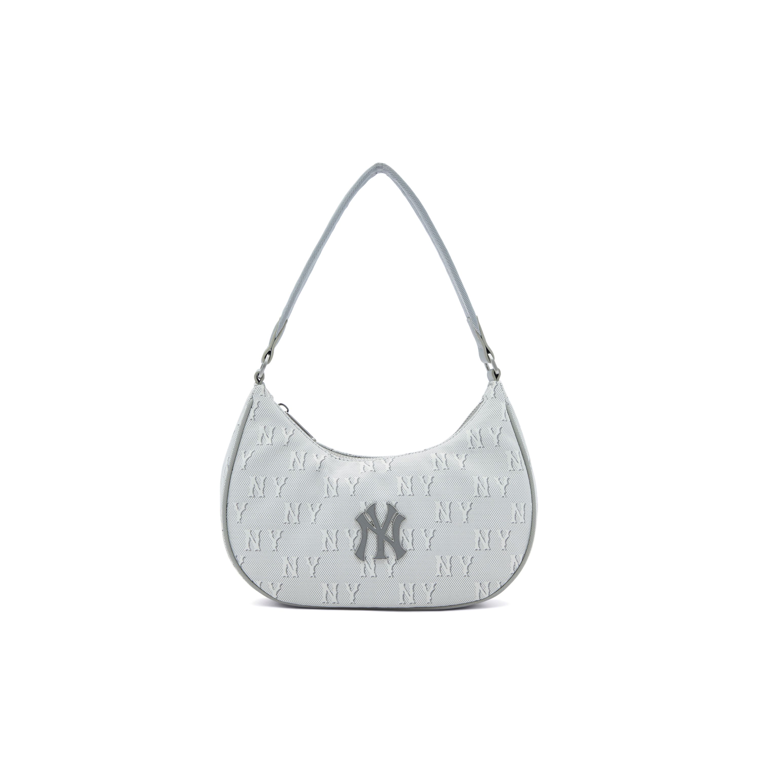 MLB Mode Lässig Pendler Vintage Floral Reißverschluss Tragetasche Unisex Tragetasche Dunkelgrau 3ABQS014N-50CGL Dark Gray