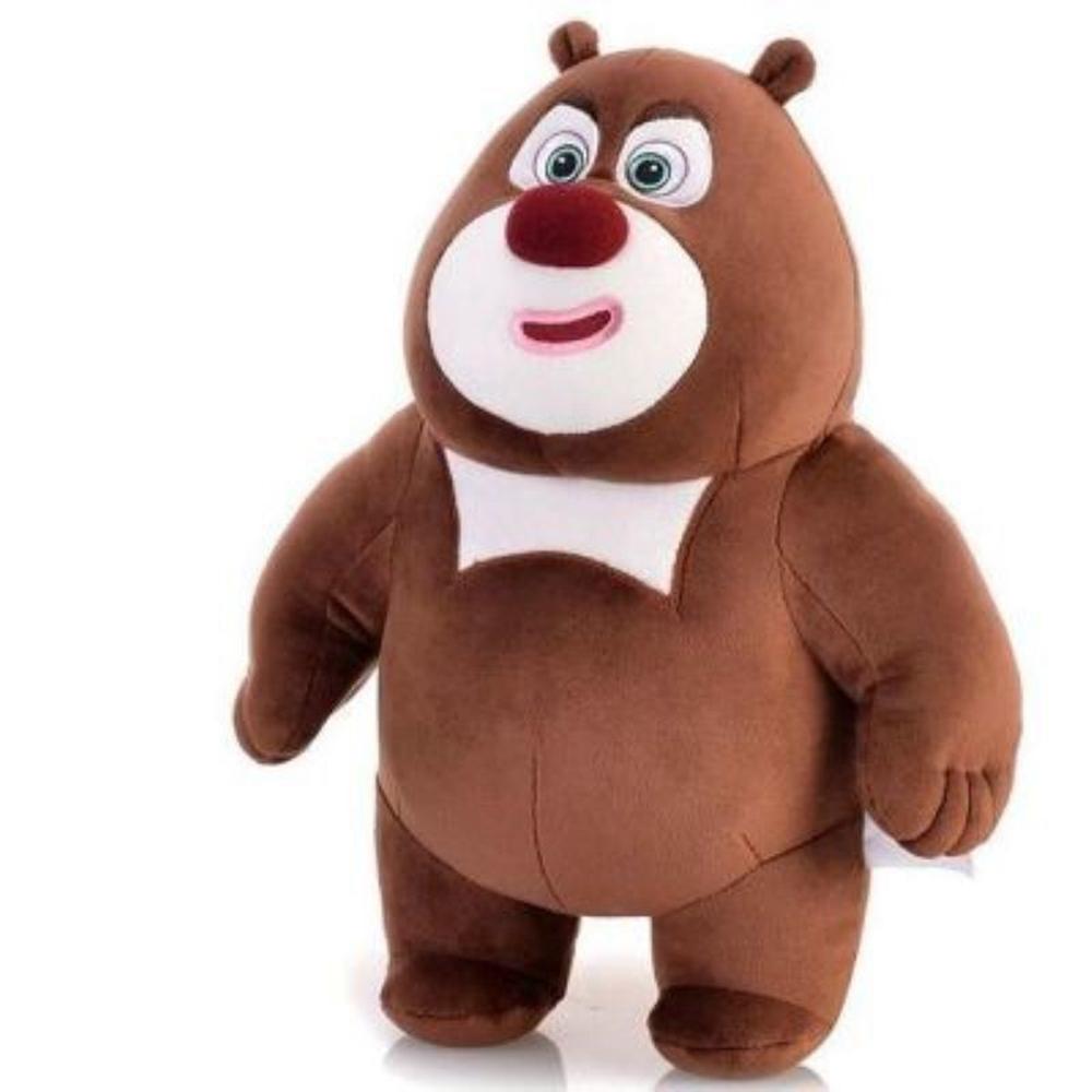 25cm Bär Cartoon Plüschtier Bär Großer Bär Zwei Brüder Niedlicher Alberner Brauner Bär Tierpuppe Für Kindergeburtstag Weihnachtsgeschenk 25cm