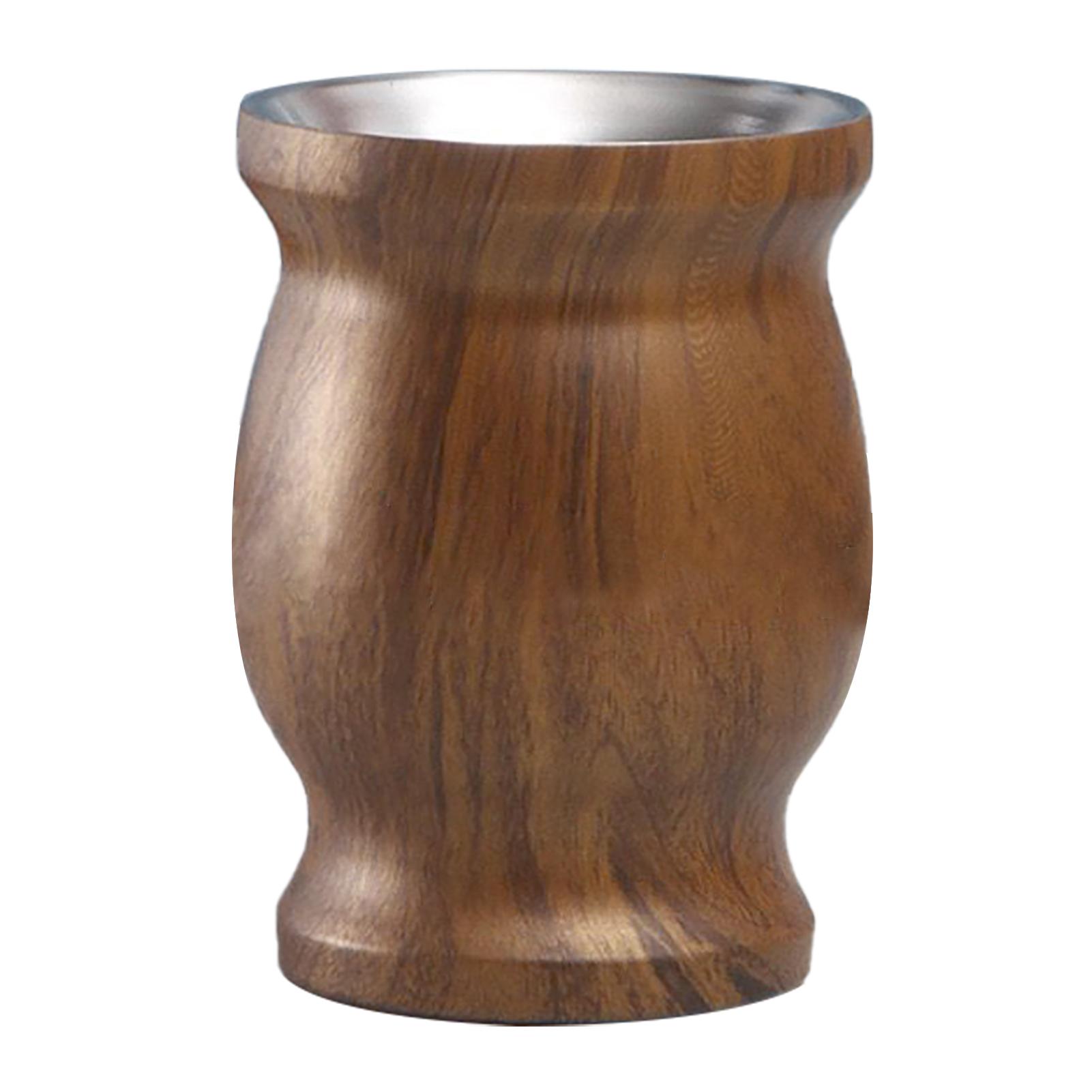 Kürbisbecher, doppelwandiger Isolierbecher aus Edelstahl für Kaffee, Getränke und Tee, 227 ml