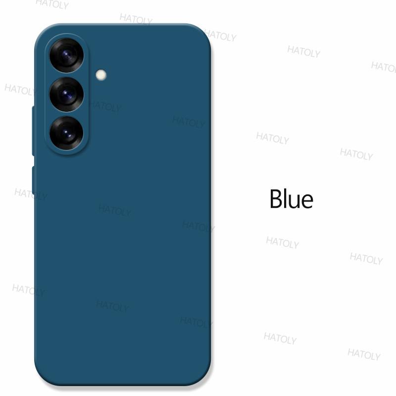 Für Samsung Galaxy A36 5G Fall Samsung Galaxy A36 5G Abdeckung TPU Stoßfest Flüssige Silikon Telefon Abdeckung Für Samsung Galaxy a36 5G For Samsung A36 5G blau
