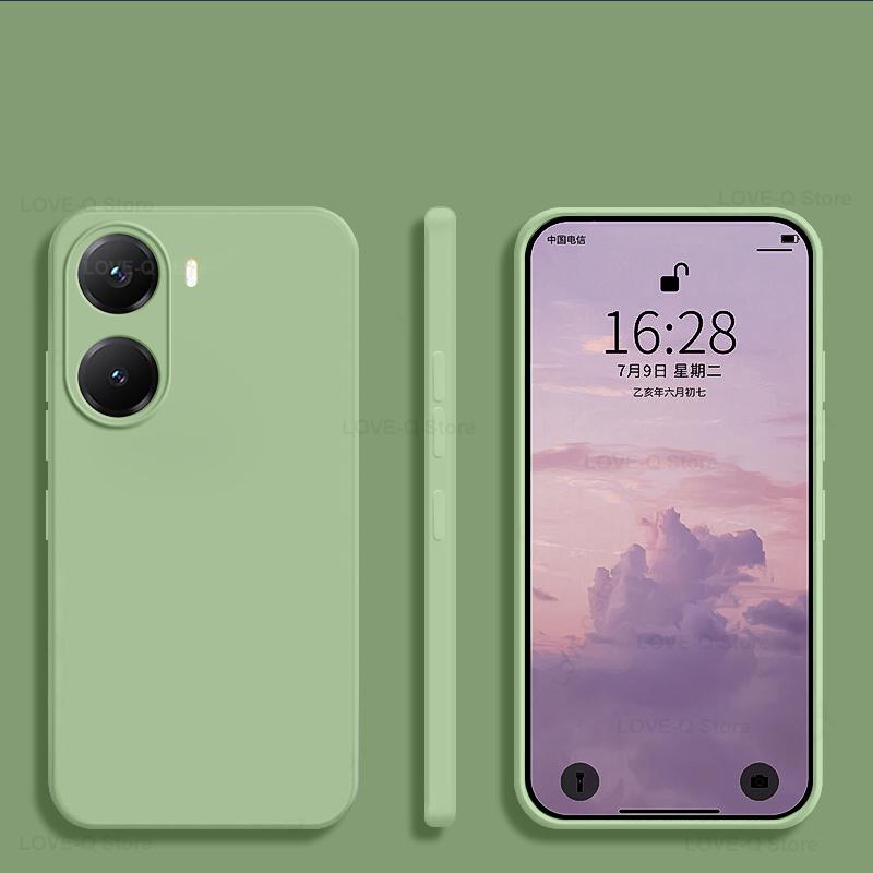 Für Poco X7 Pro Hülle Flüssigsilikon Stoßfeste Handyhüllen Für Xiaomi Poco X7 Pro Weiche TPU Hülle For Poco X7 Pro