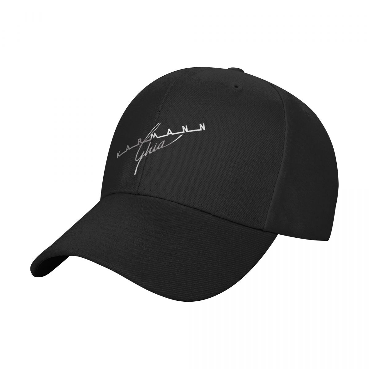 KARMANN GHIA Baseballkappe Kappe Luxus Damenmütze Militär Mann Für Mädchen Herren black
