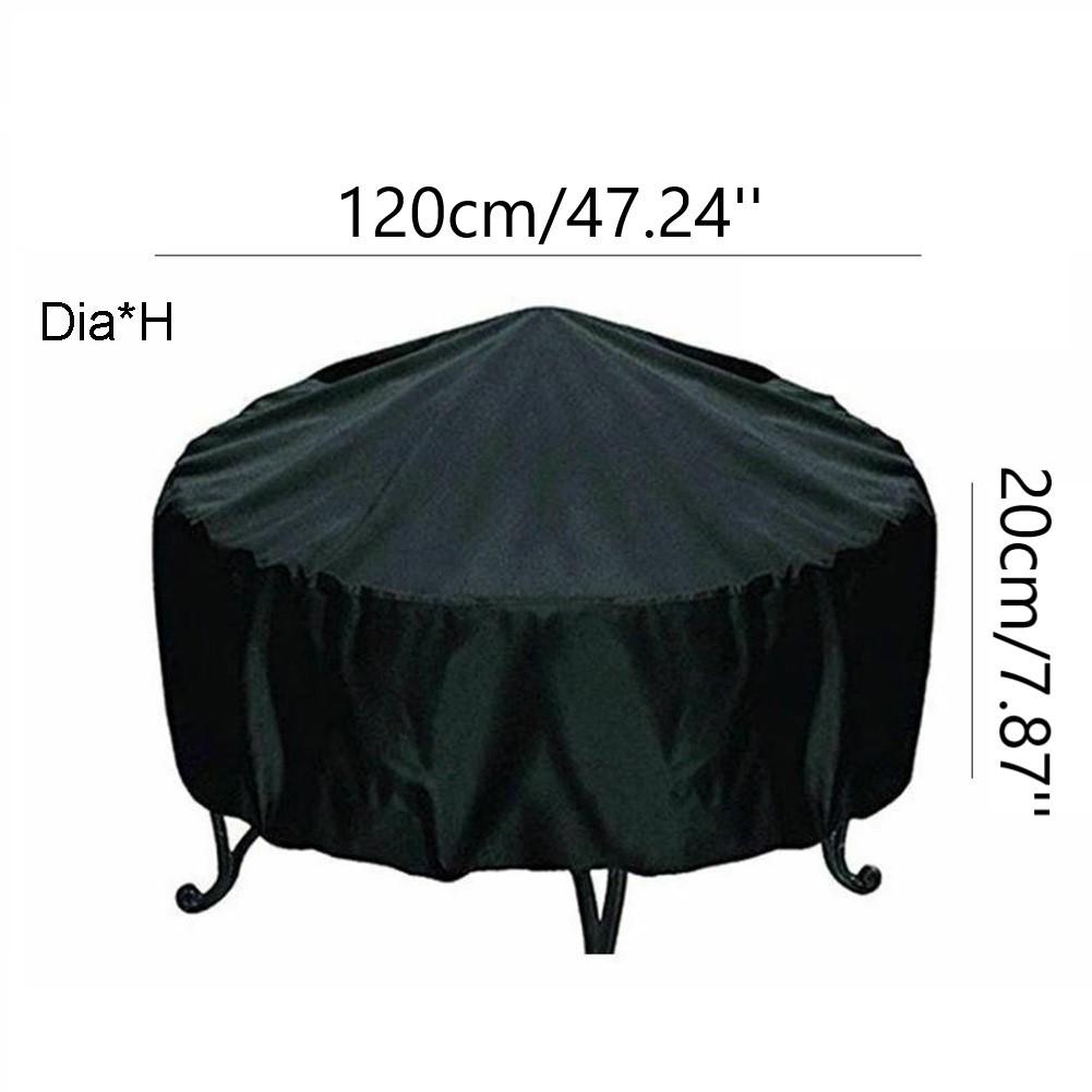 S/M/L BBQ-Abdeckung, strapazierfähig, wasserdicht, Regenschutz für Gasgrill, Garten 120*20CM