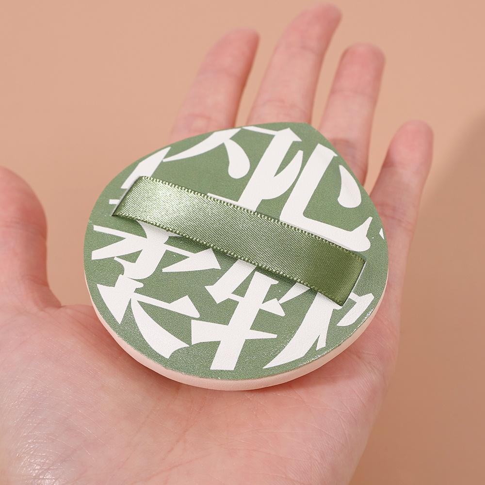 Make-up-Puderquaste Cotton Candy Luftkissen Beauty Make-up Ei trocken und nass Kein Puder Puder Puder Flüssige Grundierung für Frauen Make-up-Tools grün