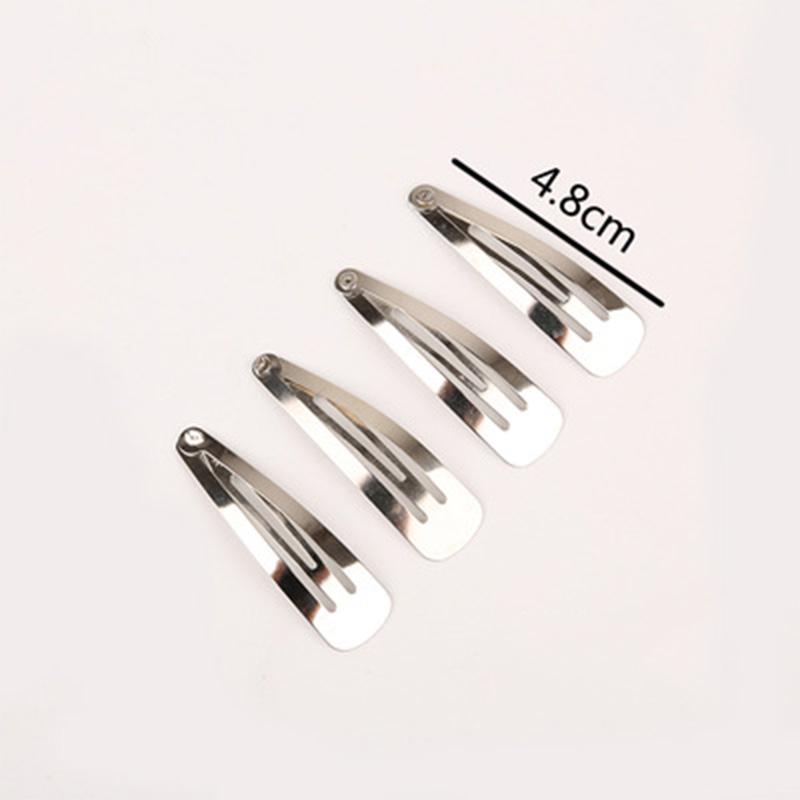 Erwachsene Kinder Silber Frauen Schwarz Rhodium Haarspange Haar Clips Geschenke Mädchen 10 Teile/paket Haar Zubehör DIY Einzigartige 6