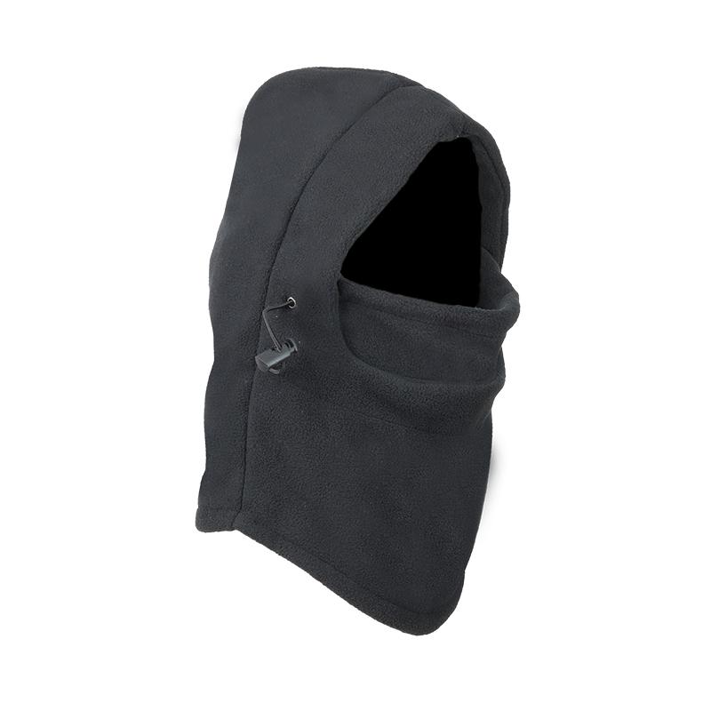 Thermo-Fleece-Sturmhaube, Outdoor-Skimasken, Fahrrad-Cyling-Mützen, Winter-Windstopper, Gesichtshüte, warme Mütze, Unisex-Mütze 1pcs schwarz